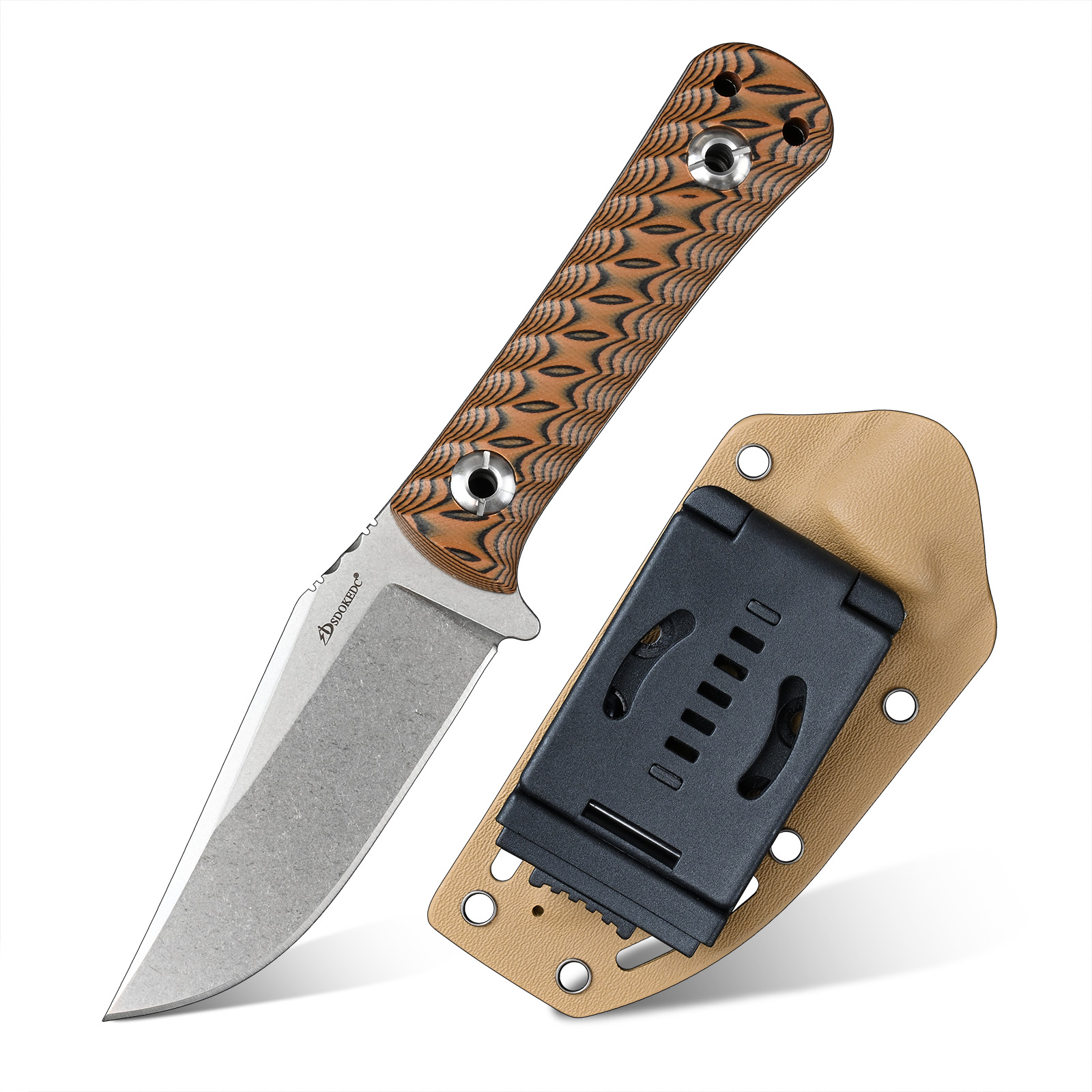 SDOKEDC Portable EDC Carry Cut - مراجعة Edc Carry Fixed Blade Knife وسعره
